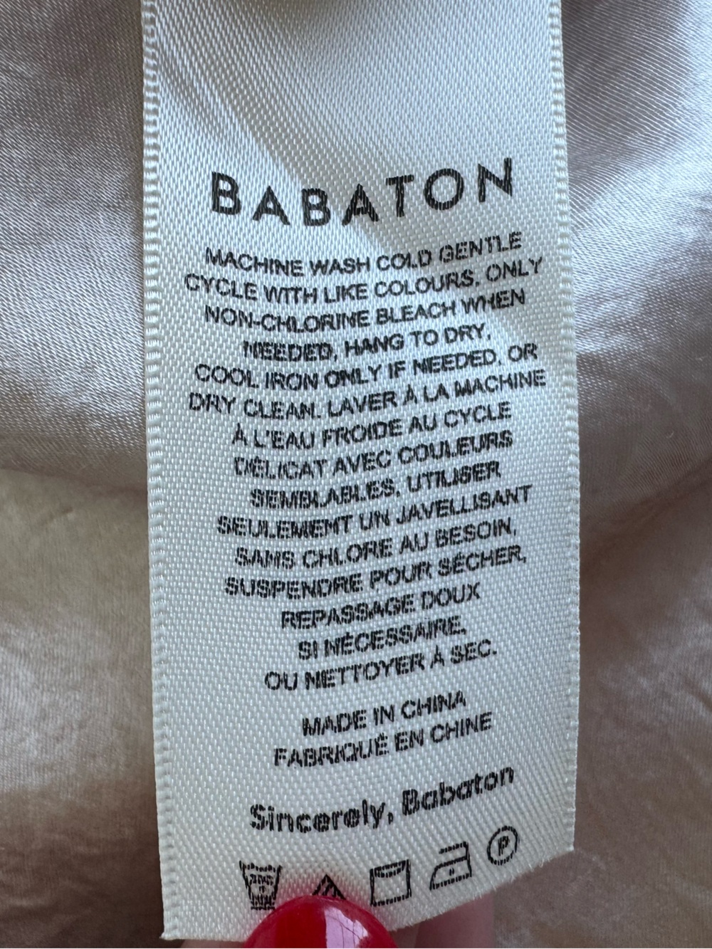 Babaton Cream Satin Mini Skirt - Picture 4 of 9